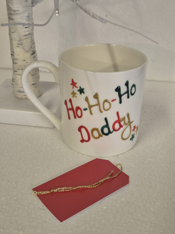 Hand Painted 1 Pint Fine Bone China Personalised  Mummy Or Daddy Mug