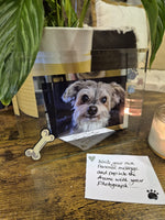 Dog Bone & Paws Landscape Photo Frames 2 Sizes 2 Designs
