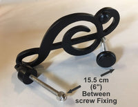 End Of Line Musical Treble Clef Door Knockers