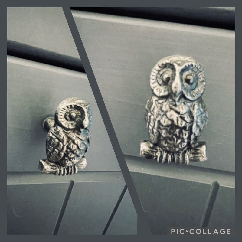 10 PACK OFFER Owl Cabinet/Drawer Knobs