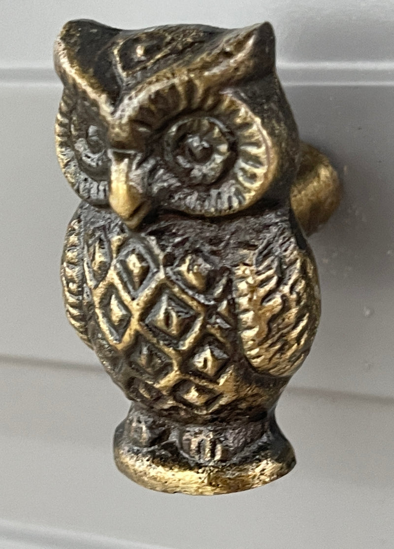 10 PACK OFFER Owl Cabinet/Drawer Knobs