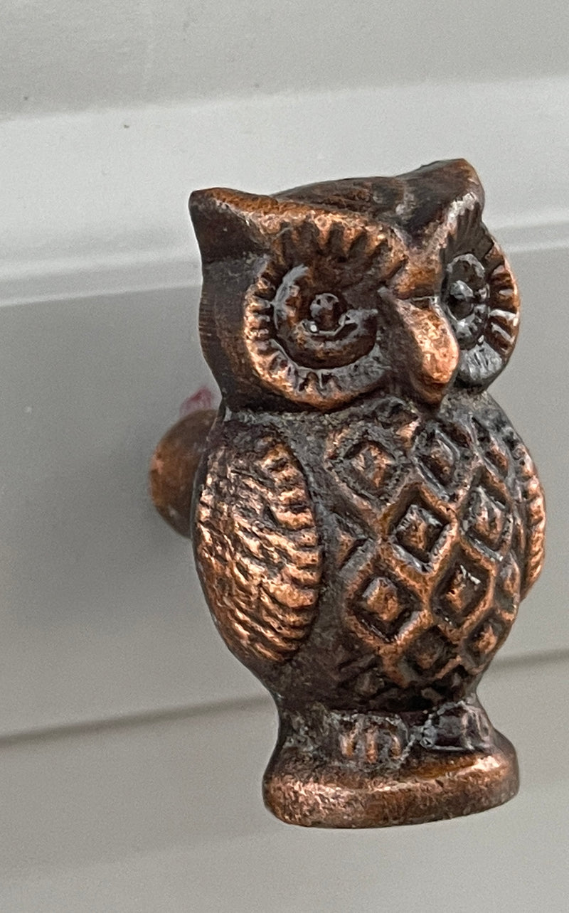 10 PACK OFFER Owl Cabinet/Drawer Knobs