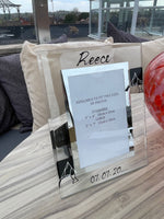 Fishing Design Gift Photo Frame: Portrait 2 sizes