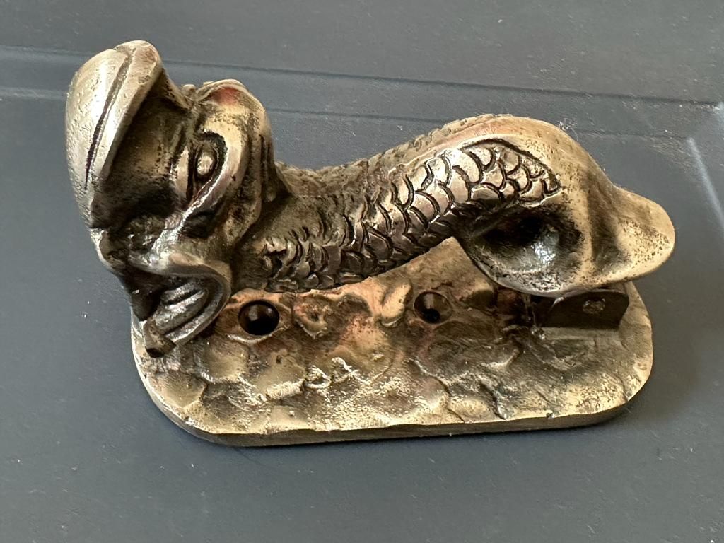 End Of Line Door Knocker - Fish Gunmetal
