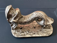 End Of Line Door Knocker - Fish Silver