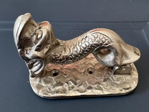 End Of Line Door Knocker - Fish Silver