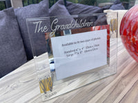 The Grandchildren Gift Photo Frame: Land Coffee/Hearts