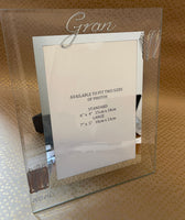 Grandmother variation Photo Frame: Portrait (Coffee/Hearts)