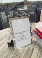 Great Granddaughters Gift Picture Frame Portrait: (Sweet Pea)