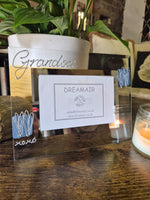 Grandson Gift Photo Photo Frame: Landscape (Blue Heart)