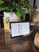 Special Grandson Gift Photo Frame Landscape B/S