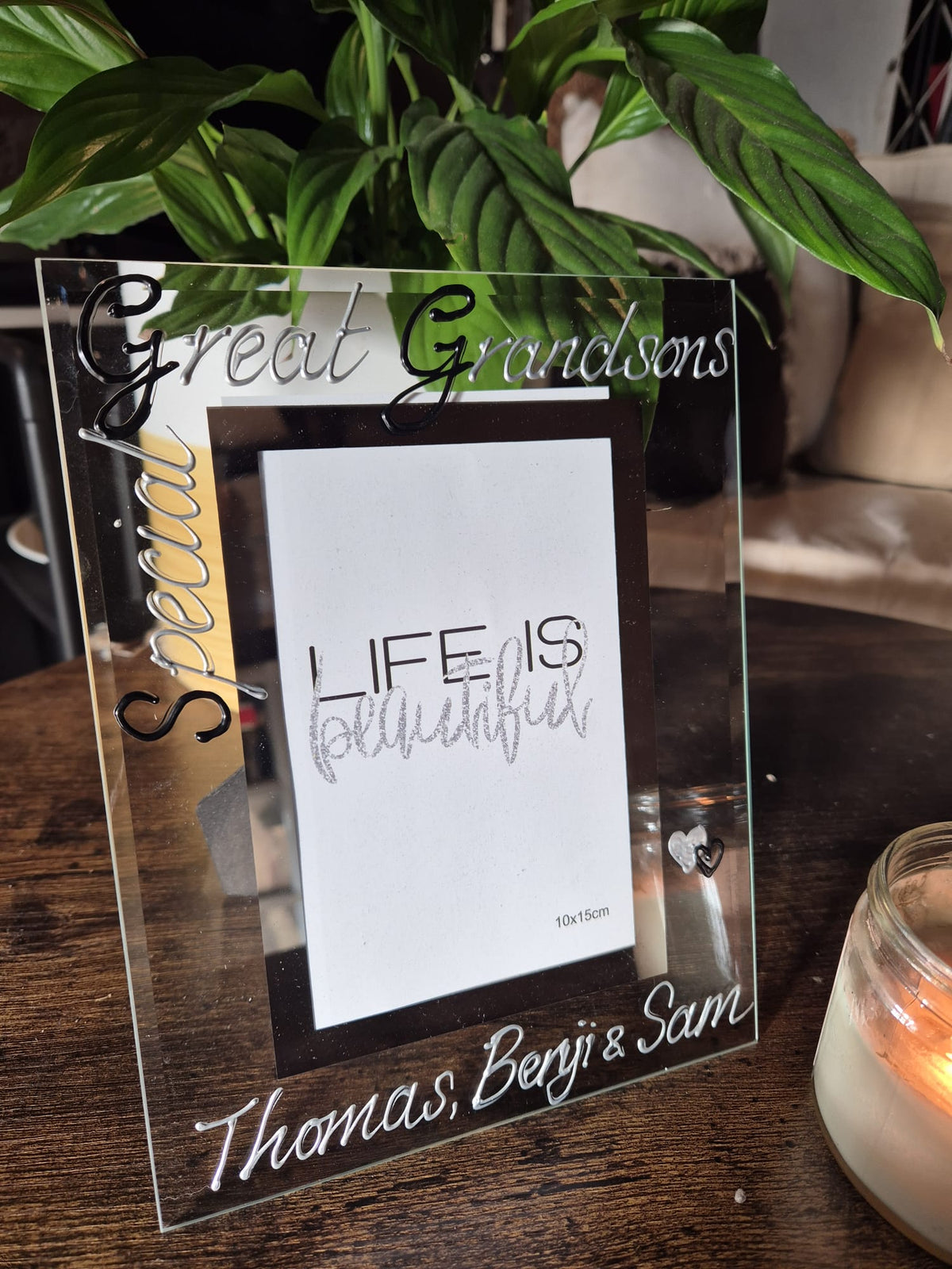 Special Great Grandsons Photo Frame Portrait B/S