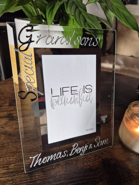 Special Grandsons B/S Frame Portrait