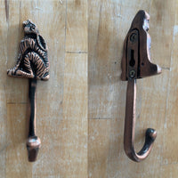 End Of Line Coat Hook - Moon Gazing Hare Copper