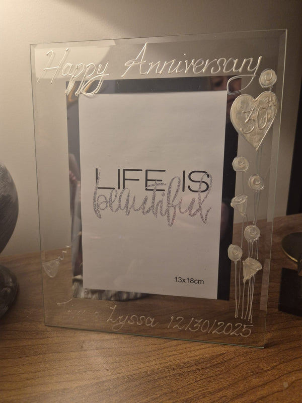 Bespoke Pearl (30th) Wedding Anniversary Doris