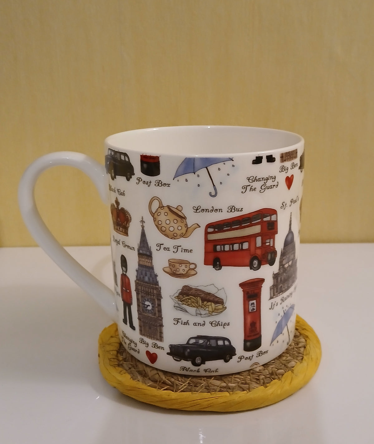 1 Pint Fine Bone China Large Mug London