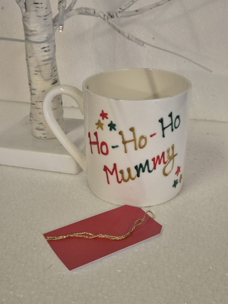 Hand Painted 1 Pint Fine Bone China Personalised  Mummy Or Daddy Mug