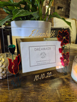 Hand Painted Poppy Gift Photo Frames: Landscape 2 Designs