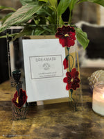 Hand Painted Poppy Design Gift Photo Frames: Portrait 2 Designs