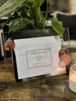 Pumpkins Landscape Black & Clear Frames 2 Sizes