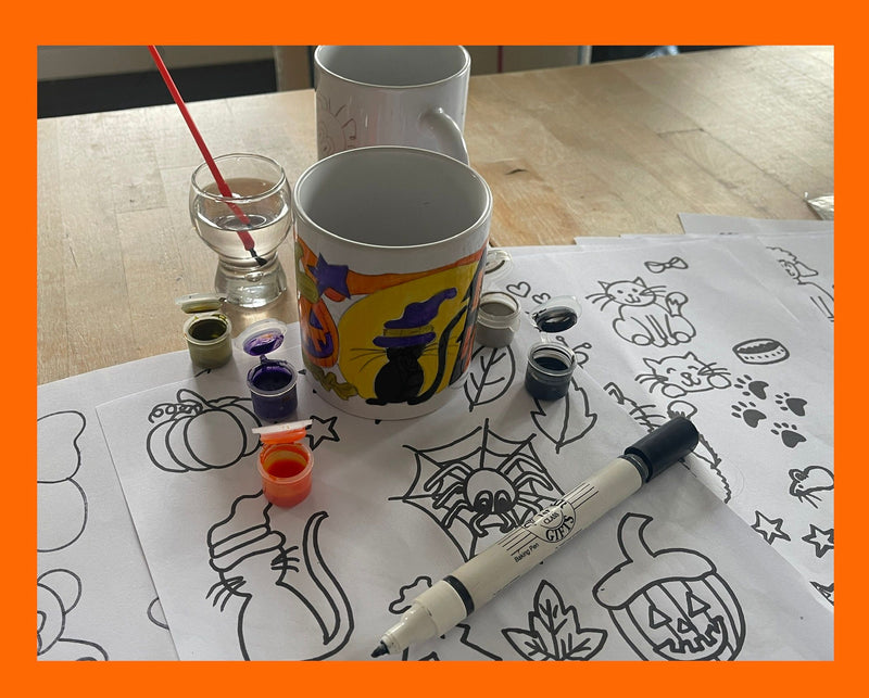 Paint Your Own Gift Mug (1 Mug Halloween)
