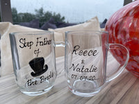 Father of the Bride Tankard: (Top Hat)