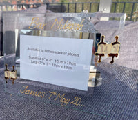 Bar Mitzvah Gift Photo Frame: Torah: Landscape 2 Sizes