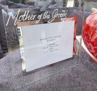 Mother of the Groom Frame: Landscape (Hearts)