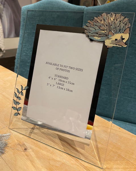 Hedgehog Photo Frame Portrait