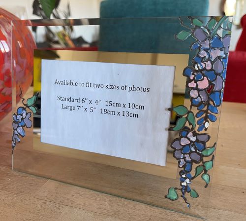 Wisteria Gift Photo Frame: Landscape