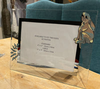 Moon Gazing Hare Photo Frame Landscape