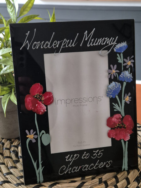 Wonderful Mummy Photo Frame: Portrait (Wildflower)