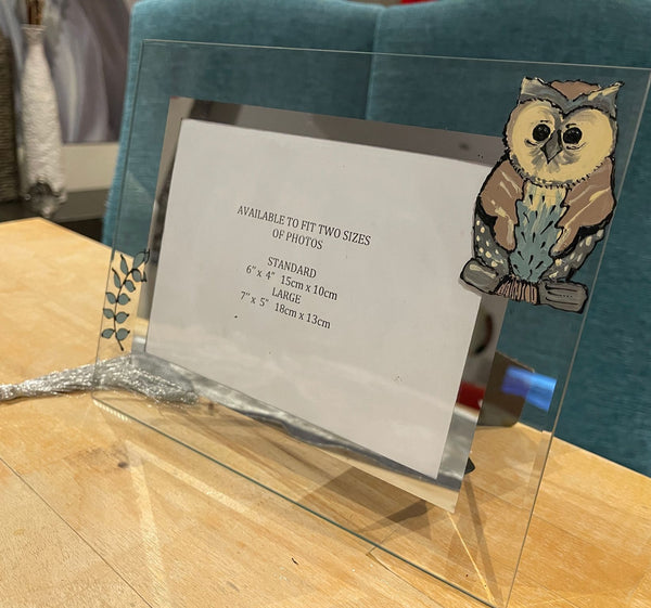 Owl Photo Frame Landscape