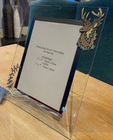 Highland Stag Photo Frame Portrait