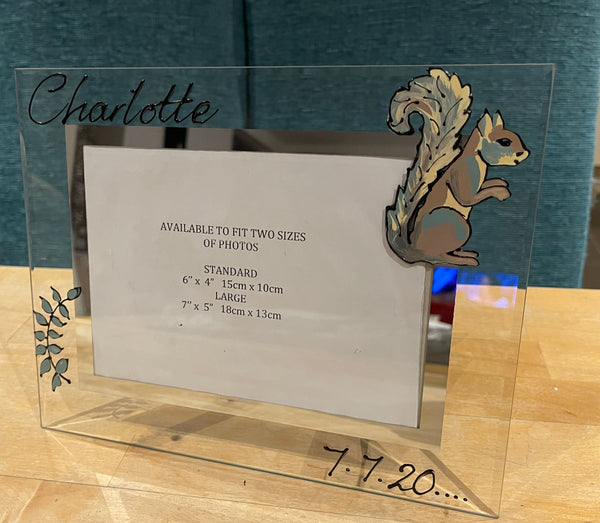 Squirrel Photo Frame Landscape