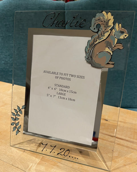 Squirrel Photo Frame Portrait
