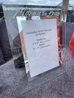 Mother of the Bride Frame: Portrait (Hearts)