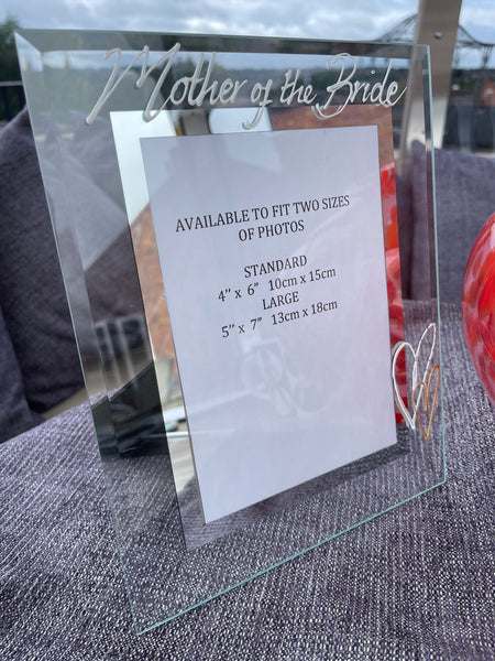 Mother of the Bride Frame: Portrait (Hearts)