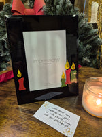 Hand Painted Festive Christmas Picture Frames 2 Designs