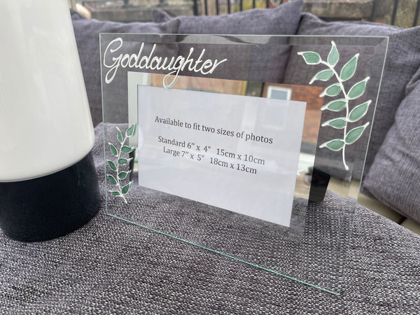 Goddaughter Photo Frame Landscape