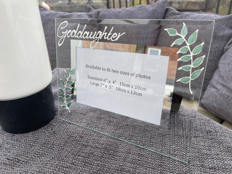 Goddaughter Photo Frame Landscape