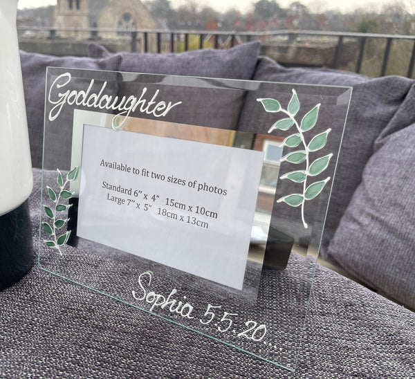 Goddaughter Photo Frame Landscape