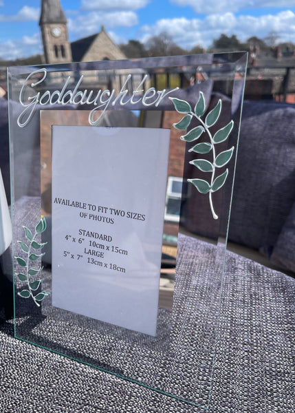 Goddaughter Photo Frame Portrait