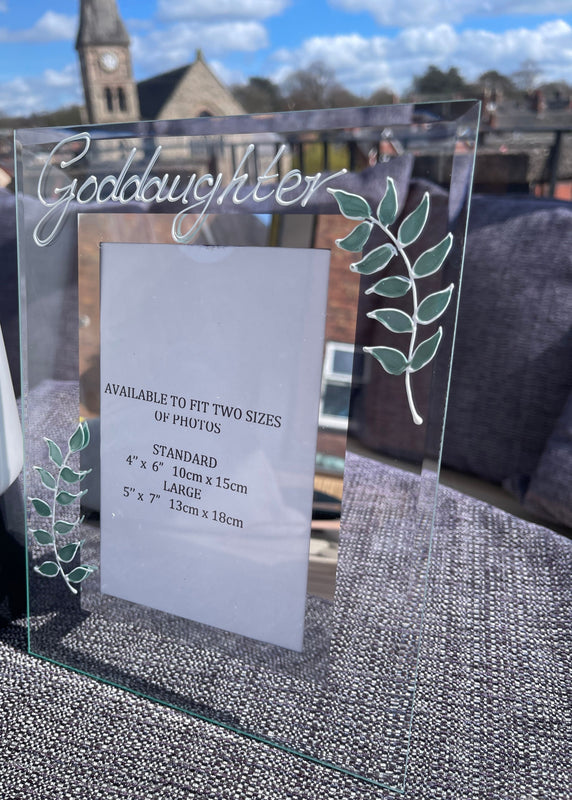 Goddaughter Photo Frame Portrait