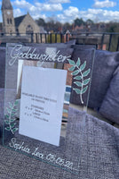 Goddaughter Photo Frame Portrait
