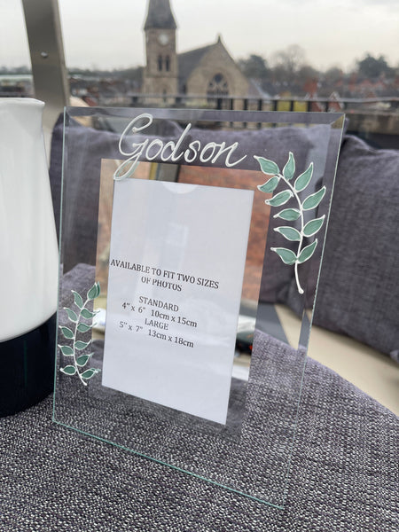 Godson Design Gift Photo Frame: Portrait