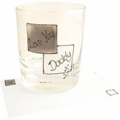 Love you DADDY Whisky Glass:
