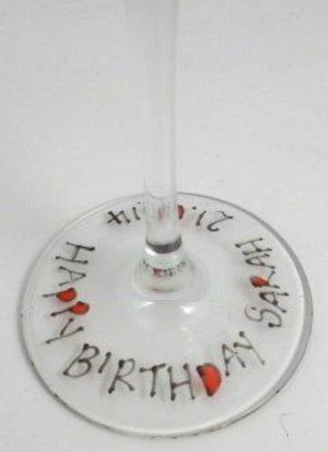 Granny Gift Rocks Wine Glass: