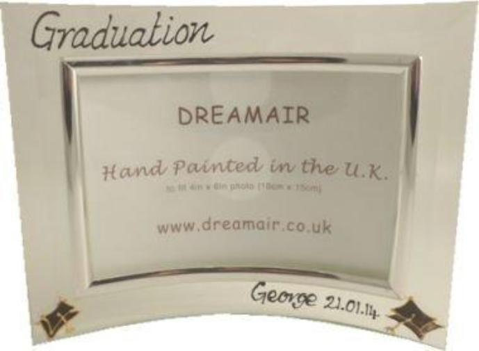 Personalised Graduation Design Gift Photo Frame: 