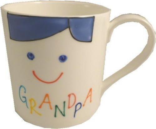 Grandpa Design Gift China Mug: (Cami Brights)
